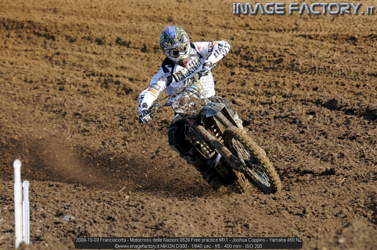 2009-10-03 Franciacorta - Motocross delle Nazioni 0529 Free practice MX1 - Joshua Coppins - Yamaha 450 NZ